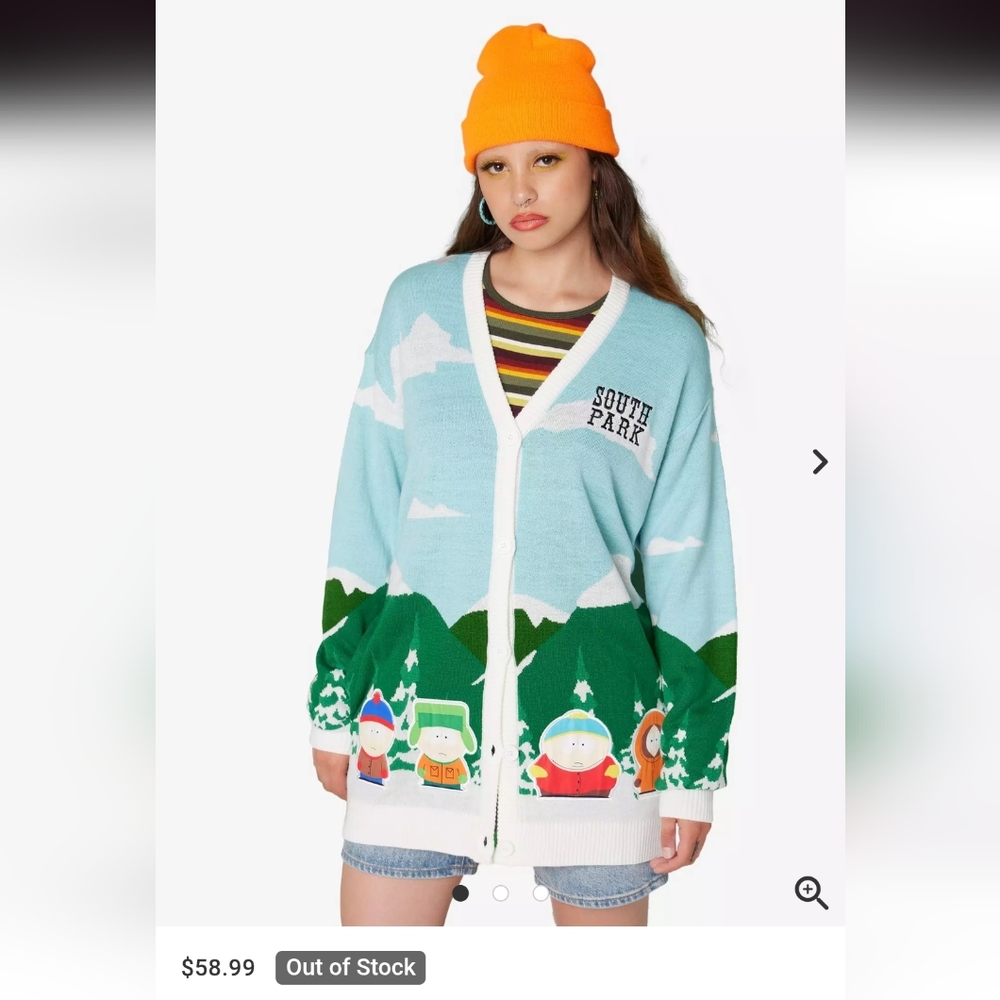 Hot Topic South Park Cardigan - Picture 15 of 15